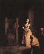 Pietro Longhi The Confession oil on canvas